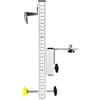 SWTHM Staffa a livello laser per montaggio a parete, supporto per livello laser regolabile con precisione 30 cm, nastro ispessito, freno di posizionamento a vite antiscivolo, adatto a tutti i livelli laser