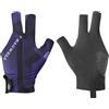 PATIKIL Guanto da Biliardo 3 Dita Mano Sinistra, Guanti da Biliardo Accessori per Stecche da Biliardo per Sparatutto Carambola Stecca da Biliardo Sport, Nero Viola
