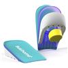 Bukihome Heel Lifter - Heel Raiser - 1 Pairs (2 Pack) of Heel Insoles for Heels, Achilles Tendon - Heel Pads - Heel Insoles to Reduce Pressure and Discomfort - L(41-43)-1.5cm