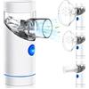 HotHands Aerosol Portatile Silenzioso, Nebulizzatore Pratico, Con Due Maschere e un Ugello, Ricarica USB, Ideale per i viaggi e l'uso quotidiano