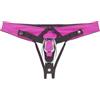 Kutocesy Cintura Castità per Uomo con Clip di Castità in Metallo Cintura di Castità Maschile Accessori per il Fissaggio di Gabbie di Castità e Anelli (Pink-L)