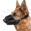 FFWTPY Museruola Cane Taglia Xl Regolabile Traspirante Morbida Cotone Nylon Riflettente Sicurezza Addestramento Cani Pastore Tedesco