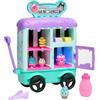 Just Play Set di gioco Disney Munchlings Ice Cream Cart, 13 pezzi, personaggi collezionabili da 2,5 cm, giocattoli per bambini dai 3 anni