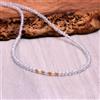 Bundela Gems Topazio bianco naturale sfaccettato rotondo pietre preziose perline potenti c...