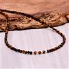 Bundela Gems Collane da donna con perline e pietre preziose rotonde sfaccettate occhio di ...