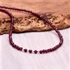 Bundela Gems A++ Delicato Granato Sfaccettato Rotondo Pietra Preziosa Perline Protezioni G...
