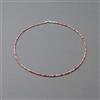 Bundela Gems Collane girocollo da donna con perline e pietre preziose rotonde sfaccettate ...