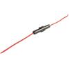 HELLA 8JD 003 285-021 Portafusibili, per fusibile in vetro, 6x32mm, Tensione fino a 32V, con cavo