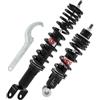 AER MOTO SPARE PARTS KIT AMMORTIZZATORI ANT POST YSS REGOLABILI MOLLA NERA COMPATIBILE CON VESPA 50 SPECIAL L R N