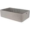Compactor Cesto Organizer XL OXFORD in Tessuto Oxford e Cartone, Grigio