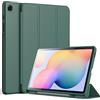 CACOE Custodia Cover Compatibile con Samsung Galaxy Tab S6 Lite 10.4 Pollici 2024/2022/2020 SM-P610N/P615N con Portapenne-Ultra Sottile con Cover Leggero Supporto in Pelle PU Case,verde notte