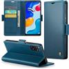 Rerzoiro Cover per Xiaomi Redmi Note 11 4G/ Note 11S 4G Custodia Portafoglio [Blocco RFID] Pelle PU Wallet Case Flip Libro con Porta Carte Flip Case per Redmi Note 11/ Note 11S 4G/ Note 12s 4G, Blu