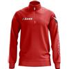 Etoile Felpa in Pile con Mezza Zip per Zeus Linea Relax Sport Calcio Fitness Football Tracksuit Training Tempo Libero Free Time Palestra Felpe Calcetto Allenamento