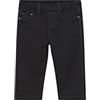 Mayoral Pantalone Chiuso texano Basic per Bimba Nero 12 Mesi (80cm)