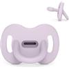 Suavinex, Ciuccio Tutto in Silicone, per Bambini 6/18 Mesi e Neonati, Ciuccio con Tettarella Fisiologica Sx Pro, Super Morbido e Flessibile, Ideale per Dormire, Color Essence, Lavanda
