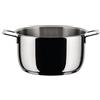 Alessi Ajm101/20 Pots&Pans Casseruola A Due Manici, In Acciaio Inossidabile 18/10 Lucido, 320 Cl, Argento