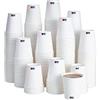 Vertige SOPACK - Set di 150 bicchieri usa e getta in carta biodegradabile 240 ml (8 onz), per tutte le vostre bevande calde e fredde, caffè, soda, acqua,