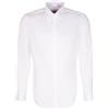 Seidensticker Camicia da Uomo Business - Slim Fit - Non necessita di Stiratura - Colletto Kent - Manica Extra Lunga - 100% Cotone, Bianco, 40