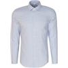 Seidensticker Camicia in Flanella da Uomo, Blu, 47
