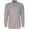 Seidensticker Camicia in Flanella da Uomo, Marrone, 48