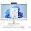 HP 24-cr0059nl Intel® Core™ i7 i7-1355U 60,5 cm (23.8") 1920 x 1080 Pixel PC All-in-one 16 GB DDR4-SDRAM 512 GB SSD Windows 11 Home Wi-Fi 6 (802.11ax) Bianco