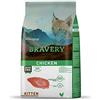 BRAVERY Crocchette Gatto Kitten Pollo GR. 400