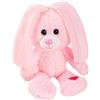 FANCY Pupazzo di Coniglio Peluche per Pasqua, Carino Peluche Coniglietto Rosa, Regalo per Bambini 0+ e Adulti, Pupazzo Coniglio Pasquale