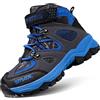 ASHION Scarpe da Escursionismo Stivali da Neve Scarpe da Trekking Calzature da Escursionismo Unisex - Bambino,B Blu,36 EU