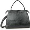 NAEMI Handtasche, Shopper da Donna, Nero, Taglia Unica
