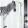 Spirella Tenda da Doccia Zebra in Poliestere 180x200cm Zebra