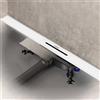 KALDEWEI FLOW canalina doccia, per installazione in piano DN 40, 940000010711+687744810000, FLOW; FLOWLINE ZERO bianco opaco [Canaline Doccia e Scarichi Bagno > Canaline Doccia]