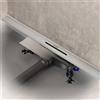 KALDEWEI FLOW canalina doccia, per installazione in piano DN 40, 940000010930+687744810000, FLOW; FLOWLINE ZERO acciaio inox spazzolato [Canaline Doccia e Scarichi Bagno > Canaline Doccia]
