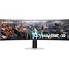 Samsung Monitor Gaming Odyssey OLED G9 (S49CG934), Curvo (1800R), 49'', 5120x1440 (DQHD), 32:9, HDR10+, QD-OLED, 240Hz, 0,03ms (GtG), Compatibilità G-Sync, Micro HDMI, USB 3.0, DP, Casse