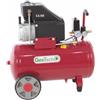 GeoTech AC 50.8.20 - Compressore aria elettrico 50 lt aria compressa - Motore 2 HP
