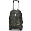 Invicta Trolley INVICTA - NEW PLUG FANTASY, Verde Militare - Trolley Scuola Sganciabile 3in1, Zaino Scuola, Viaggio & Tempo Libero - Doppio Scomparto, Maxi Capienza 37 LT