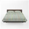 osama home GUZZINI Classic- Completo Letto Matrimoniale Lenzuola Matrimoniali Cotone Percalle 240x280 + Lenzuolo con Angoli Matrimoniale Coprimaterasso Sotto 175x200 Materasso 30cm + 2 Federe Cuscino Letto 50x80