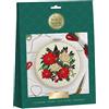 Sew & So On Kit per ricamo fai da te, stella di Natale include tutti gli accessori necessari per il fai da te, kit fai da te per adulti e bambini, è un ottimo regalo artistico, da utilizzare per