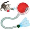 xinrongda Giocattolo Interattivo per Gatti Giochi per Gatti, Pallina Gatto Automatica, con 2 Modalità, Esercizio Rotante Automatico a 360 Gradi per gatto e cucciolo
