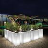 Lyxo Vaso High Flower Box con luce Nebula di Lyxo