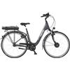Fischer Cita ECU 1401, Bicicletta elettrica per Uomo e Donna | RH 44 cm Motore Anteriore 32 NM | Batteria da 36 V E-Bike City |, Antracite Opaco, 44cm-522Wh