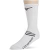 Mizuno Volleyball Socks, Calzini da pallavolo Runbird Crew Donna, Bianco, M