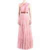 ELISABETTA FRANCHI ABITO RED CARPET IN TULLE POIS - AB22822E2 - candy