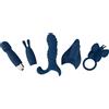 Orion Magic Shiver Bullet Set with 5 Attachments Blue