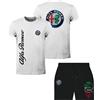 EA Corporation Completo Personalizzato T-Shirt e Pantaloncino Alfa Romeo