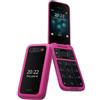 Nokia 2660 Flip 4G DUIAL SIM Pink CELLULARE GARANZIA ITALIA