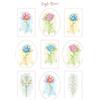 Carta da Découpage Single Flowers