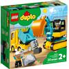 Lego Duplo 10931 - Camion e scavatrice cingolata
