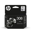 Hp Cartuccia a getto d'inchiostro Hp 308 Originale Nero [7FP21UE#SE1]