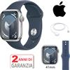 Apple Watch Series 9 41 mm Cassa in Alluminio con Cinturino Sport Blu Tempesta