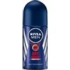Nivea Men, Deodorante Dry Impact Roll-On, 3 pz. da 50 ml